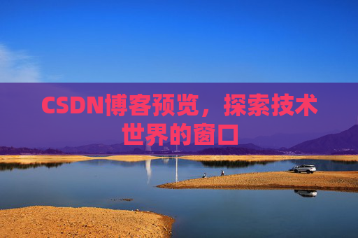 CSDN博客预览,探索技术世界的窗口